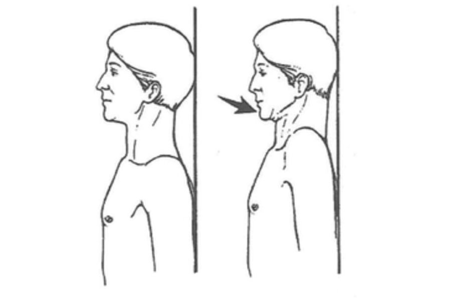 Physio tip of the month - Chin Tucks for posture | Audley Villages