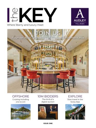 The Key, Audley's new magazine - summer edition, front cover