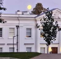 The Harvest Moon over Northcote House. Credit: Mrs Cracknell, property owner at Sunningdale Park. The Harvest Moon over Northcote House. Credit: Mrs Cracknell, property owner at Sunningdale Park.