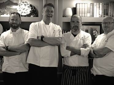 Audley Chefs coming together for the Summer Menu cook-off 2024